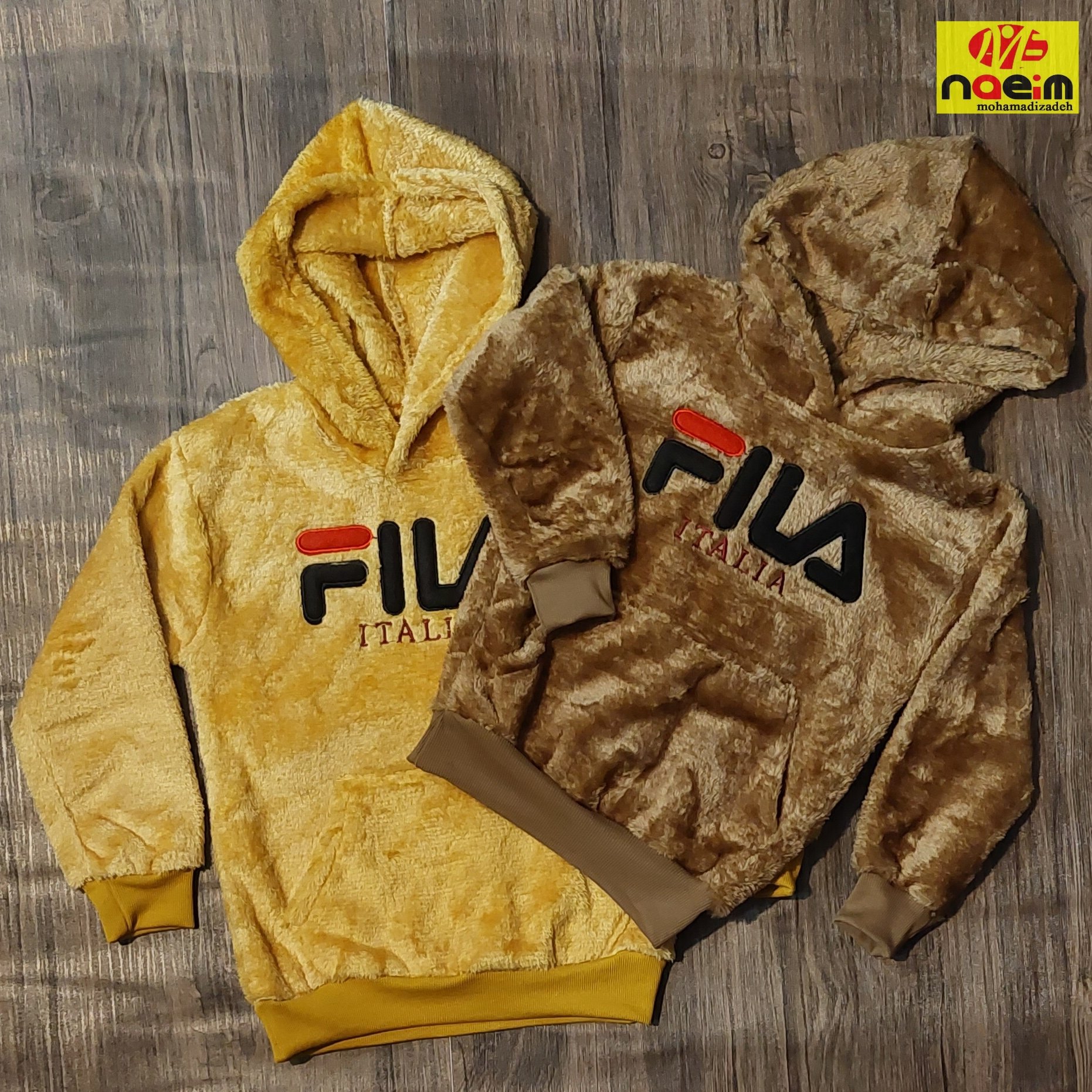 هودی تدی Fila پسرانه دخترانه سایز 45-55
