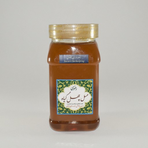 عسل چهل گیاه (500 گرم با ظرف)
