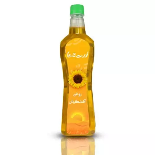 روغن آفتابگردان 1000 میلی لیتر تولید به روش پرس سرد