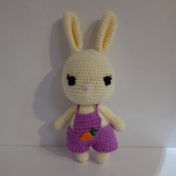 عروسک خرگوش دختر دستباف 