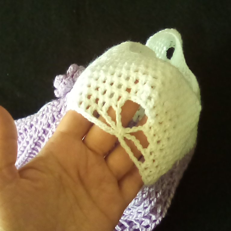 پیراهن دخترانه دستبافت کد یاس