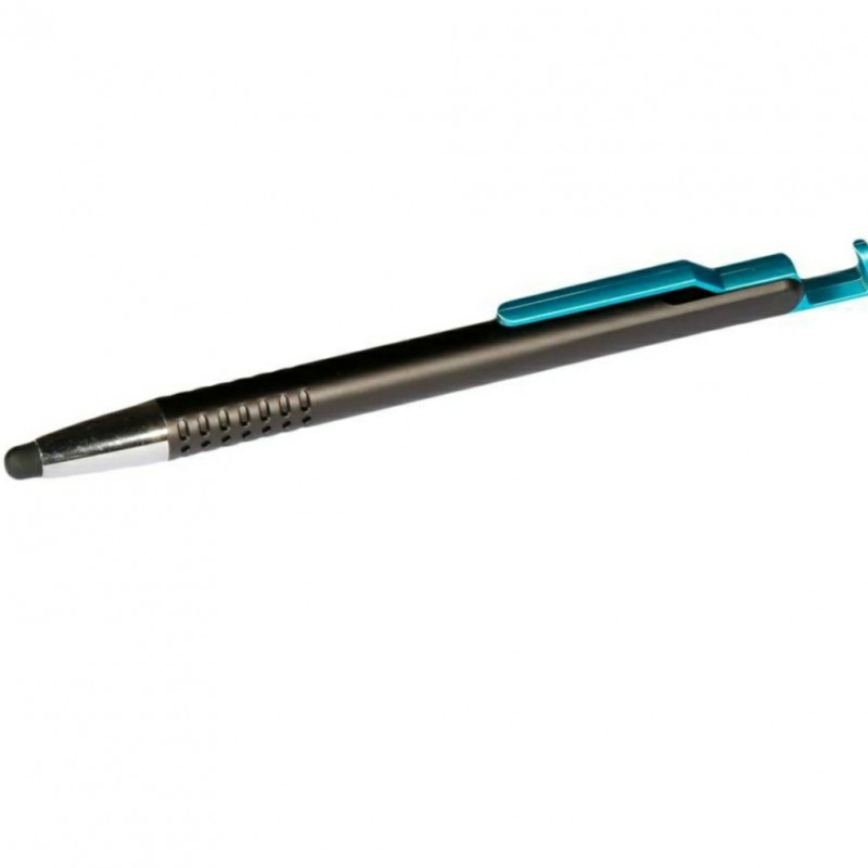 قلم لمسی،پایه نگهدارنده موبایل و خودکار آبی بسته 10 عددی