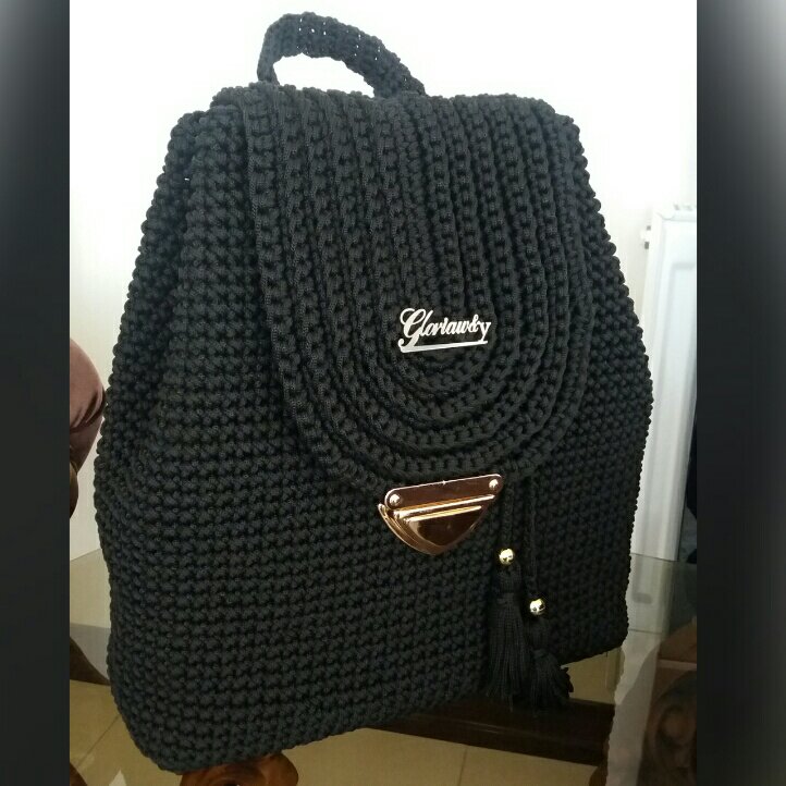 کوله پشتی دست بافت