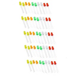 ال ای دی های 5 میل در رنگ های مختلف در بسته 50 عددی از هر رنگ 10 عدد