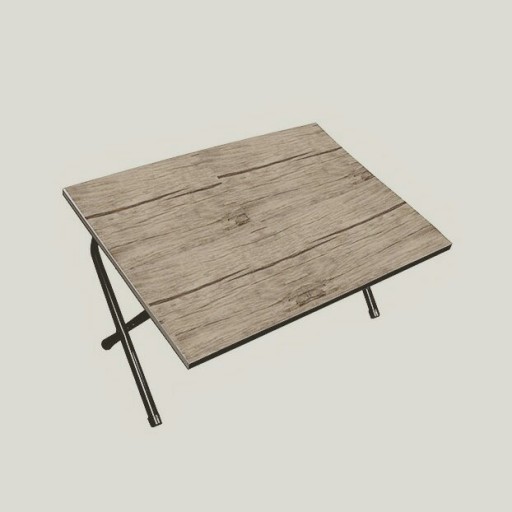 میز تحریر تاشوی نشسته طرح چوب(سایز 60)