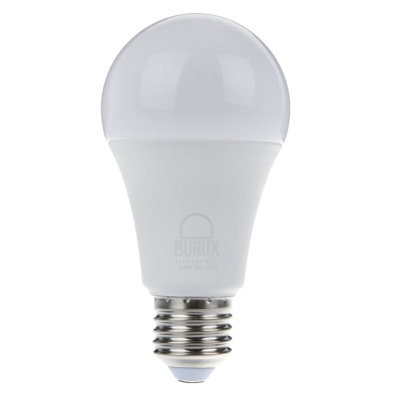 لامپ 12وات حبابی کم مصرف مهتابی و آفتابی بروکس یکسال گارانتی 