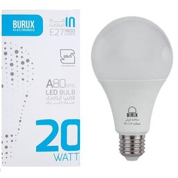 لامپ 20وات حبابی کم مصرف آفتابی و مهتابی بروکس یکسال گارانتی 