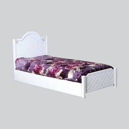 تخت خواب یک نفره مدل روژان بدون کشو بدون تشک(پس کرایه)