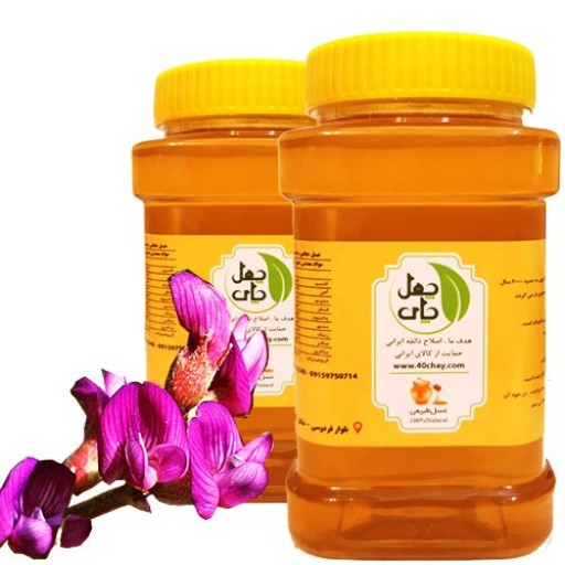 عسل گون گز یک کیلو گرمی اصل بدون تغذیه و ساکاروز 2