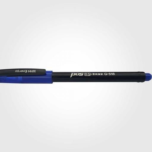 خودکار پوس آبی (pos) پوز کد G-518 بسیار روان و عالی