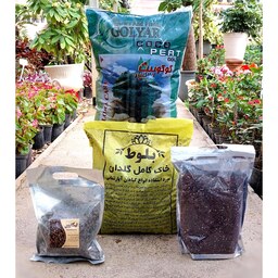 پک خاک کوکوپیت پیت ماس و لیکاپن بسیار با کیفیت و مناسب انواع گیاهان آپارتمانی