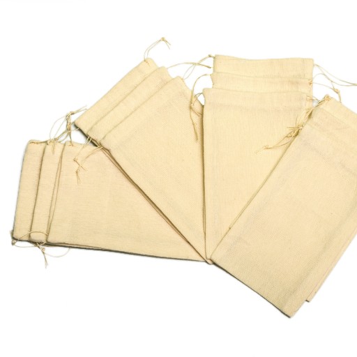 کیسه پارچه ای با الیاف 100 درصد پنبه ای و طبیعی (سایز کوچک)