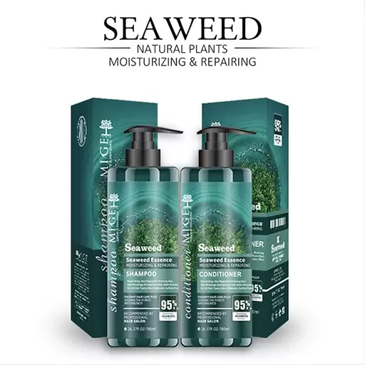 شامپو  بدون سولفات جلبک دریایی- 900 میلی لیتری -Seaweed