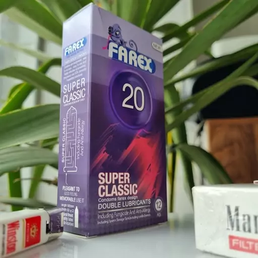 کاندوم فارکس مدل 20 super classic