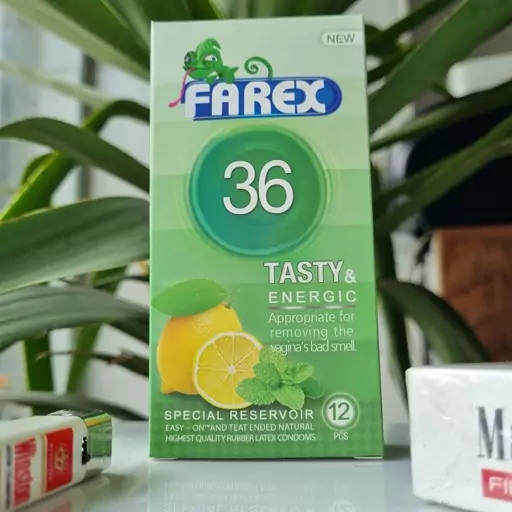 کاندوم فارکس مدل 36 tasty & energic