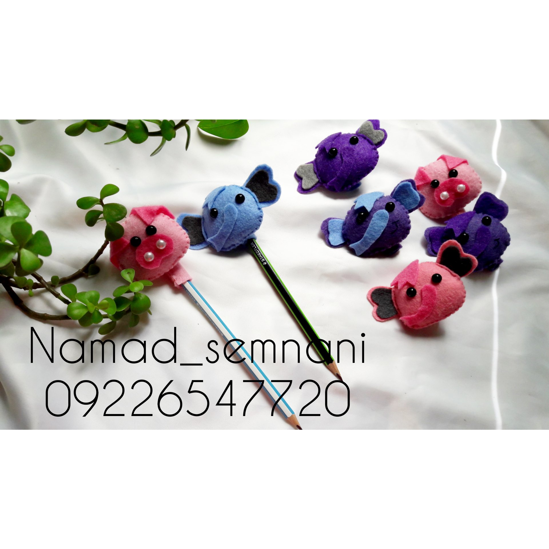 گیفت الفبا سرمدادی نمدی آموزش حرف ف مثل فیل