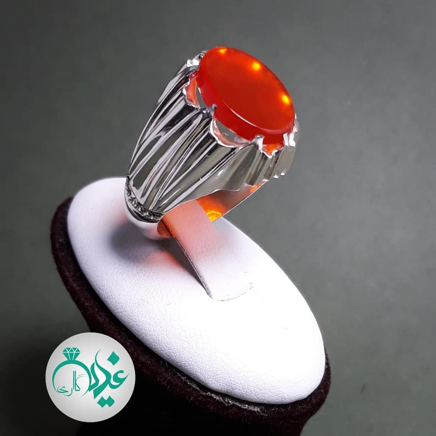 انگشتر عقیق سرخ یمانی