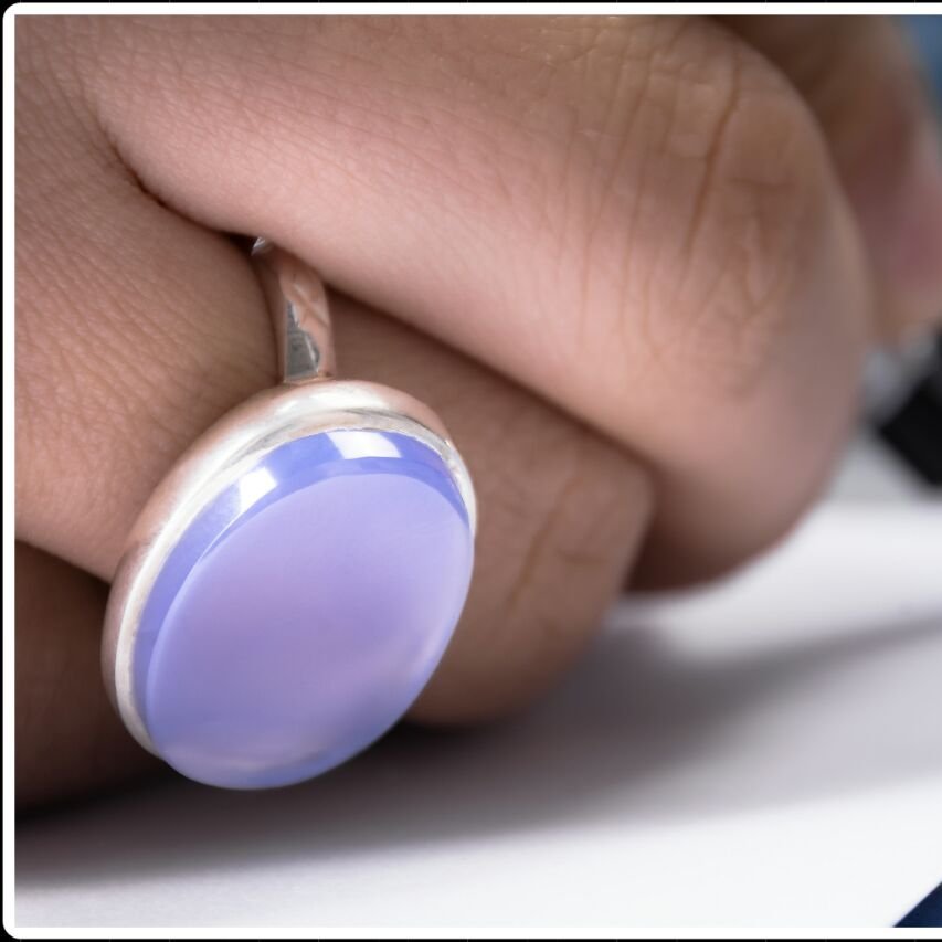 انگشتر اسپرت وخاص عقیق سوسنی