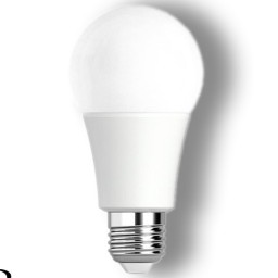 لامپ LED حبابی 13 وات مهتابی ( سفید ) A60