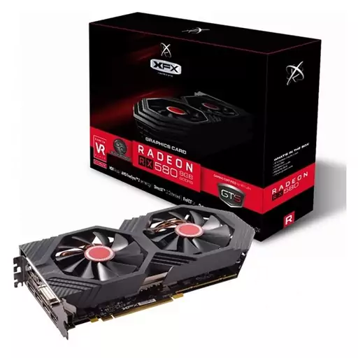 کارت گرافیک xfx RX 580 با گارانتی 1 ساله شرکتی
8GB ا XFX RX 580-8GB Graphics Card