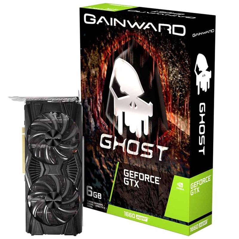 کارت گرافیک GTX 1660 SUPER Ghost با گارانتی 1 ساله شرکتی Gainward GeForce GTX 1660 SUPER Ghost 6GB GDDR6