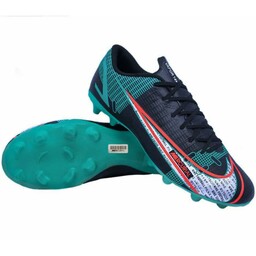 کفش فوتبال(چمنی) استوکدار Nike-Vapor14 (نایک ویپور14) مشکی سبز مناسب چمن طبیعی و مصنوعی