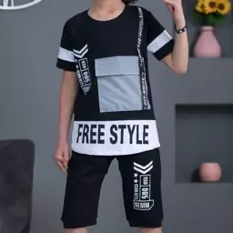 تیشرت شلوارک اسپرت Free style