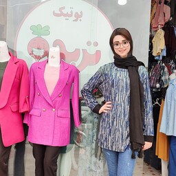 تونیک زنانه ژاکارد سافت نگین کاری تمام کش با ارسال رایگان به سراسر ایران 
