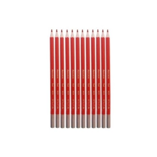 مداد قرمز یک بسته مداد قرمز آدمیرال مدل 861R بسته 12 عددی جنس عالی نرم