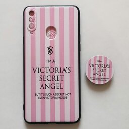 قاب طرحدار  VICTORIA SECRET پاپ سوکت دار گوشی سامسونگ A20s