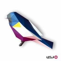 پازل سه بعدی مقوایی اریگا مدل چیکو (پرنده) چند رنگ