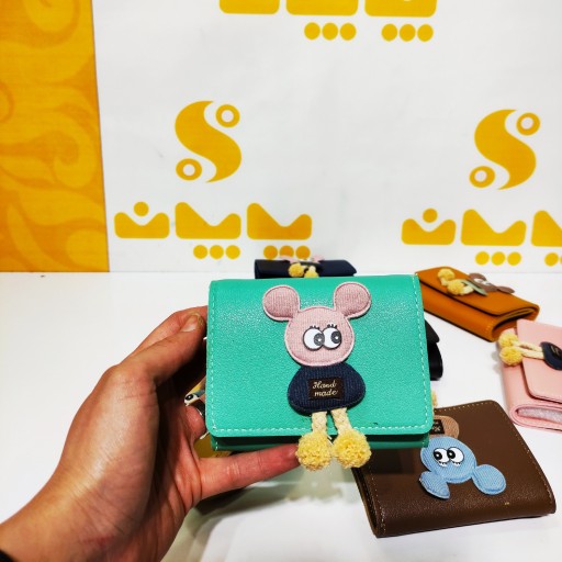 کیف پول طرح موش سایز کوچک با رنگبندی متنوع
