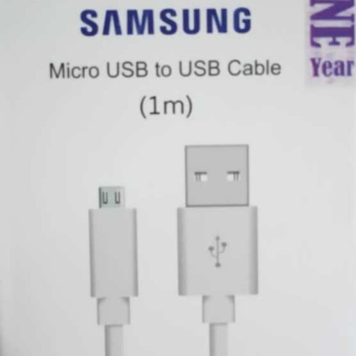کابل تبدیل اصل USB به microUSB سامسونگ یک متری مستر کلیک