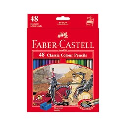 مداد رنگی 48 رنگ فابر کاستل مدل کلاسیک Classic