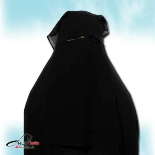 پوشیه (روبند) حجاب دولایه