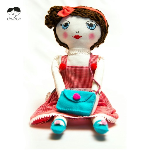عروسک دست ساز و پارچه ای نیکا کوچولو