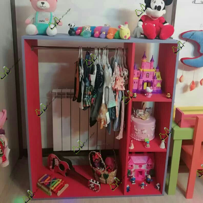 جالباسی اتاق کودک از سری مونته سوری