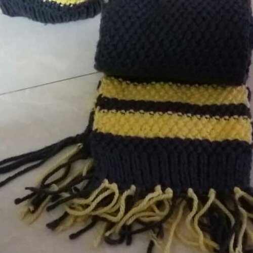 شال وکلاه پسرانه مدل جودانه