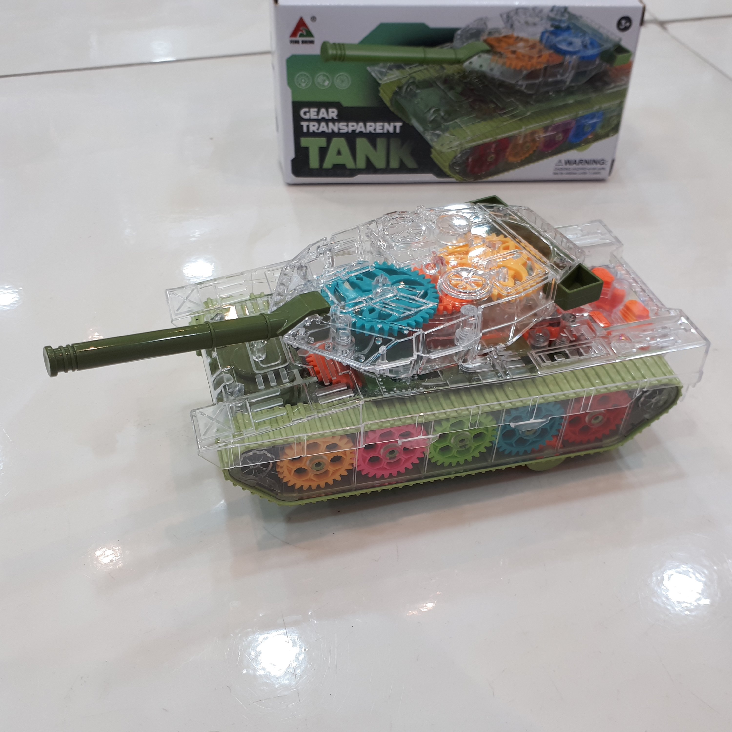 تانک اسباب بازی چرخ دنده ای 