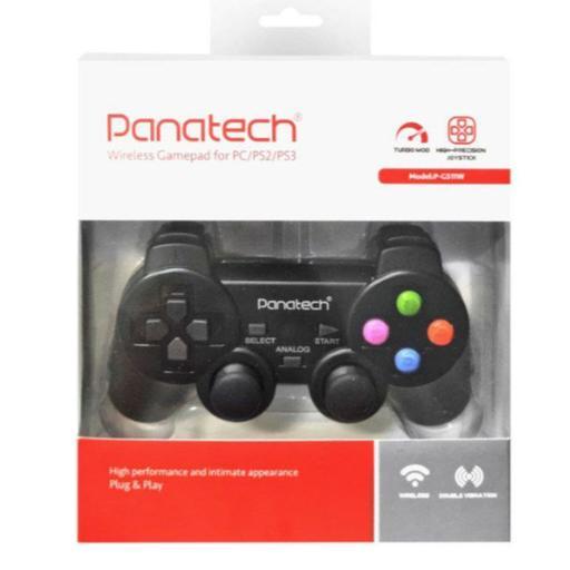 دسته بازی بی سیم تک شوکدار  Panatech   مدل 511 برای PC PS2 PS3  با گارانتی 