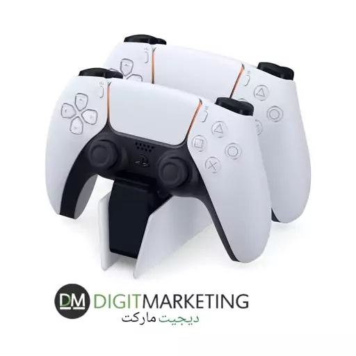 پایه شارژ کنترلر ps5 دوال سنس اورجینال سونی