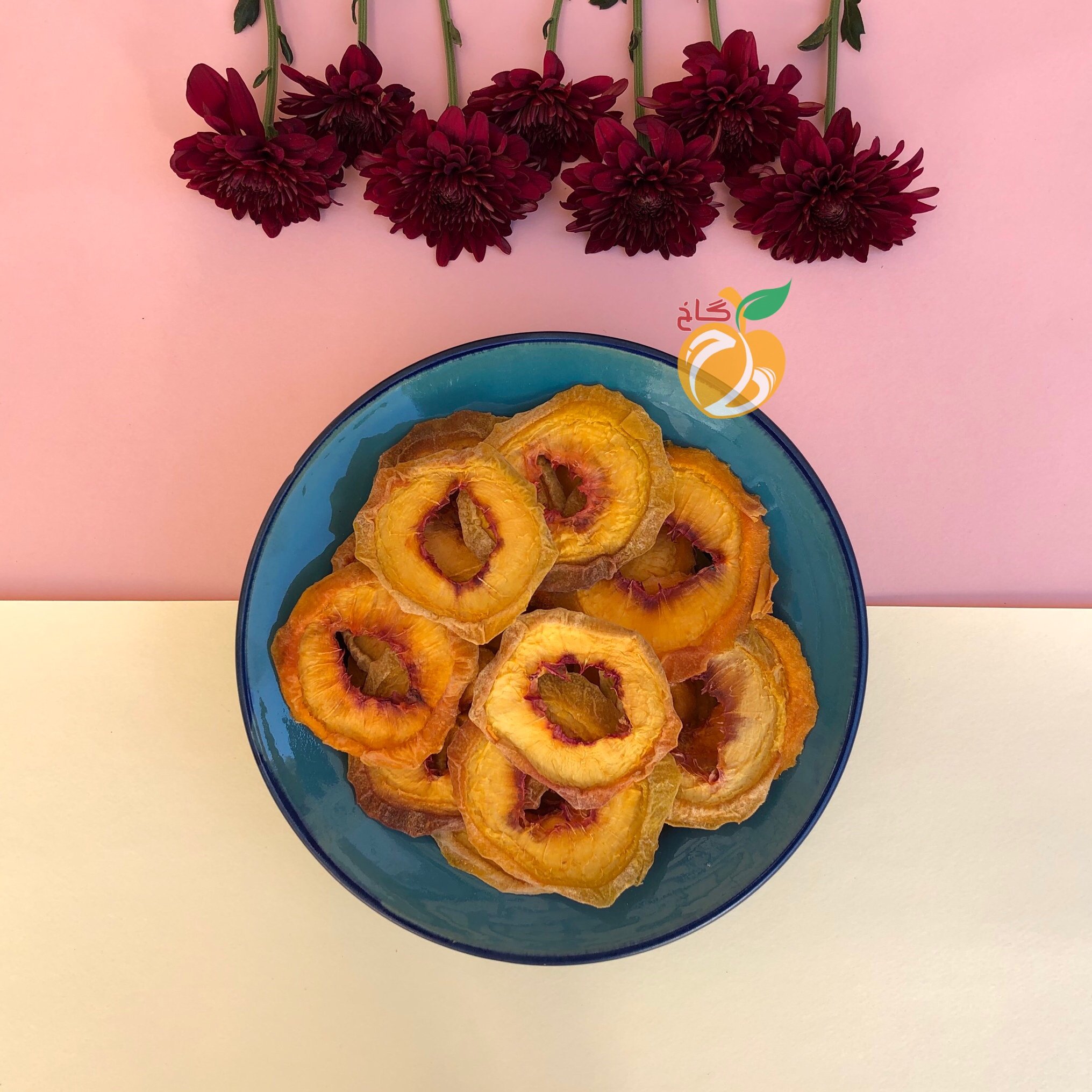  اسلایس هلو  زعفرانی گاخ 100 گرم