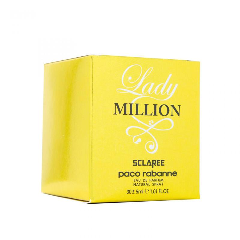 عطر جیبی زنانه اسکلاره مدل Lady Milion حجم 30 میلی لیتر