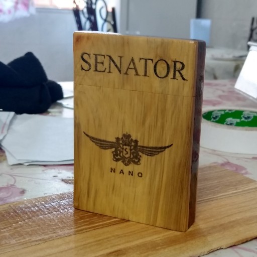 جاسیگاری چوبی طرح سناتور