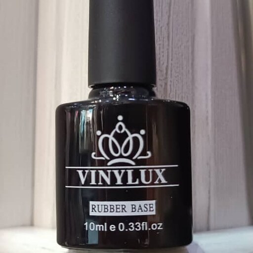 رابر بیس ناخن 10 میل وینی لوکس vinylux کلییر