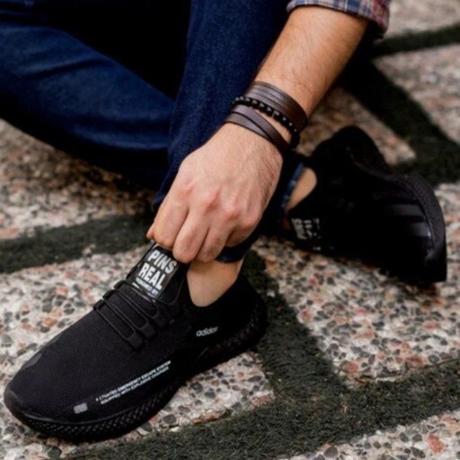 کفش مردانه زنانه جورابی پارچه ای  راحتی ورزشی پیاده روی مشکی طوسی ارزان   