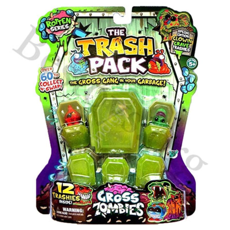 فیگور شانسی  zombie Trash Pack بسته 12 عددی