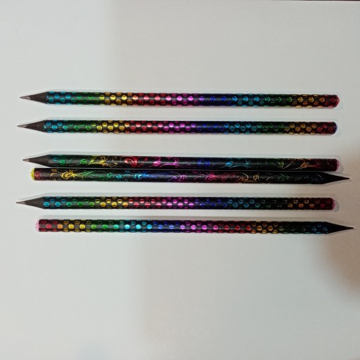 مداد مشکی درجه یک بسته 4 عدی فلورسنت ته الماسی