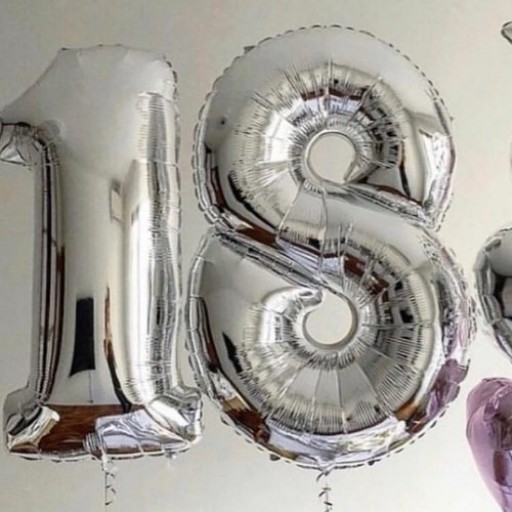 بادکنک عدد تولد فویلی بالنی در سه رنگ #لوازم جشن تولد
