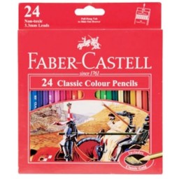 مداد رنگی فابر کاستل 24 رنگ اصلی کیفیت عالی